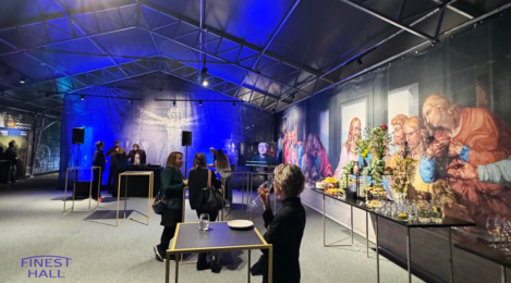 Finest-Hall Factory OÜ toodetud ja paigaldatud PVC hall mõõtudega 13,5x29,5m, kõrgusega 5,5 meetrit Poco Experience OÜ-le.